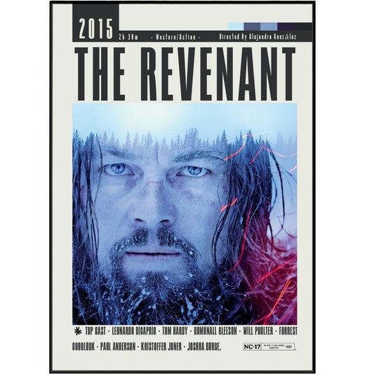 The Revenant Movie Posters - 98typesModern Minimal Movies