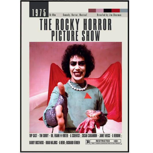 The Rocky Horror Picture Show Posters | Jim Sharman Movies - 98typesModern Minimal Movies
