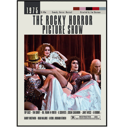 The Rocky Horror Picture Show Posters | Jim Sharman Movies - 98typesModern Minimal Movies