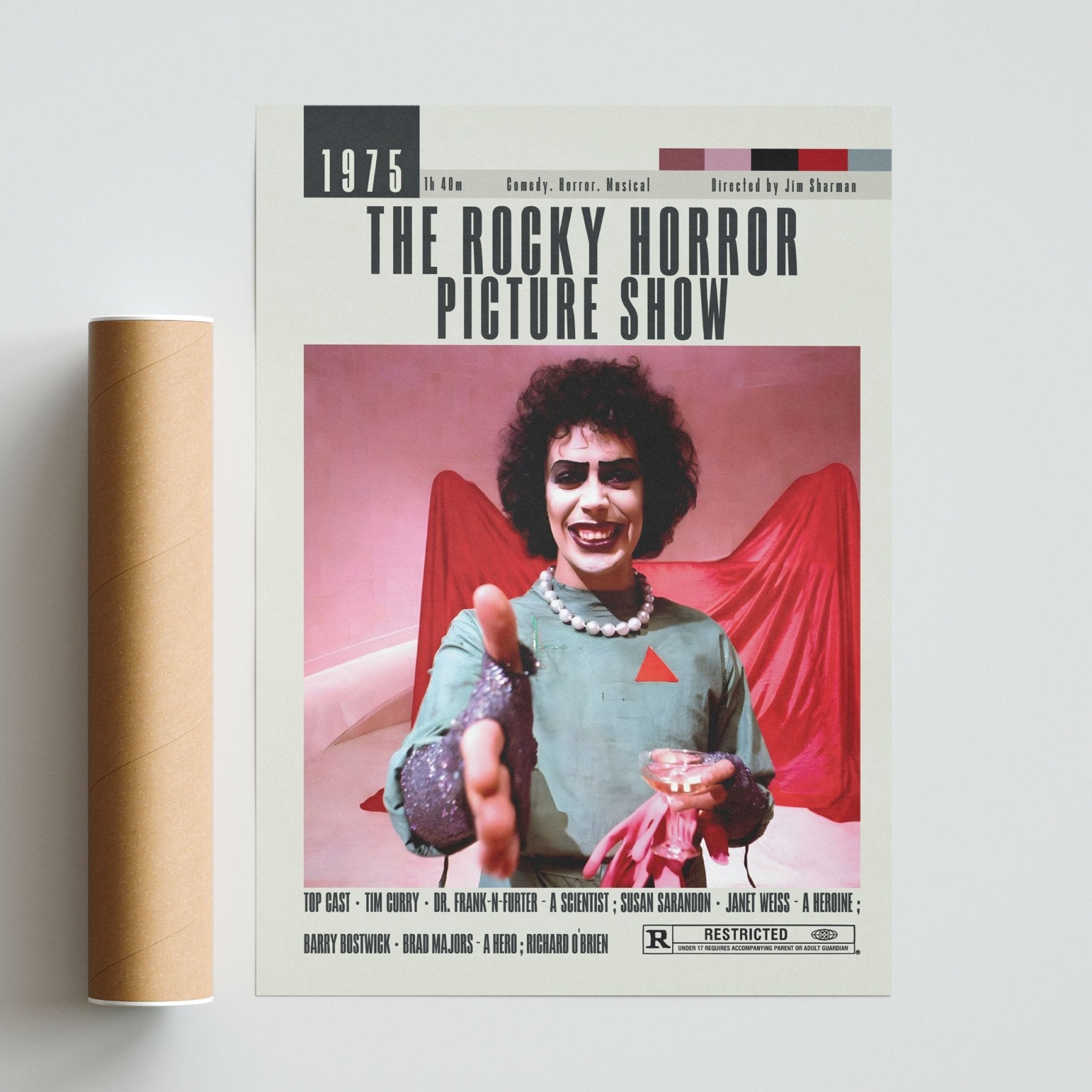 The Rocky Horror Picture Show Posters | Jim Sharman Movies - 98typesModern Minimal Movies