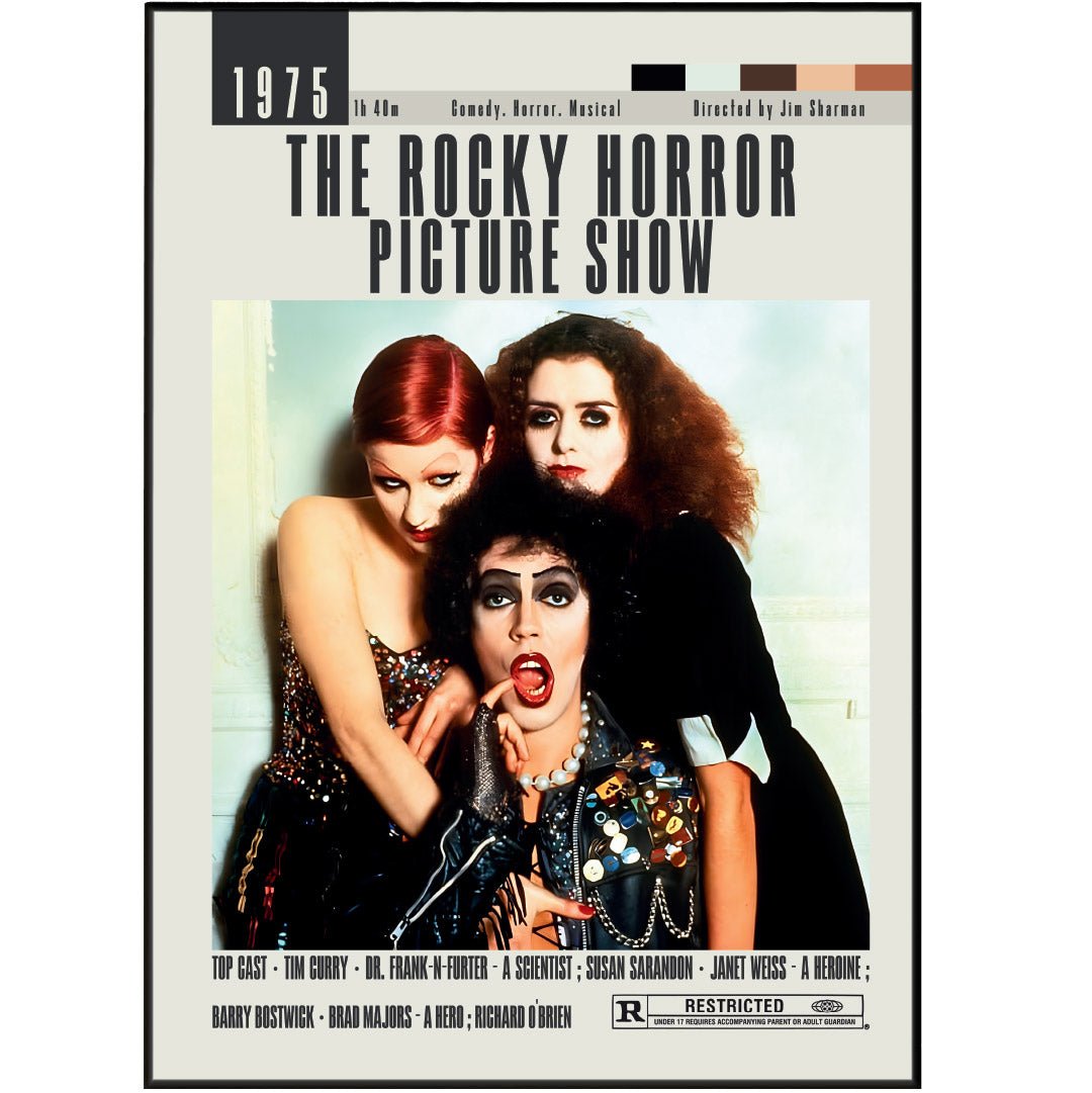 The Rocky Horror Picture Show Posters | Jim Sharman Movies - 98typesModern Minimal Movies