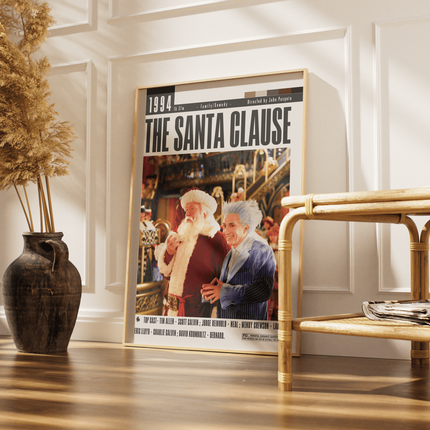 The Santa Clause 1994 Poster - 98typesModern Minimal Movies
