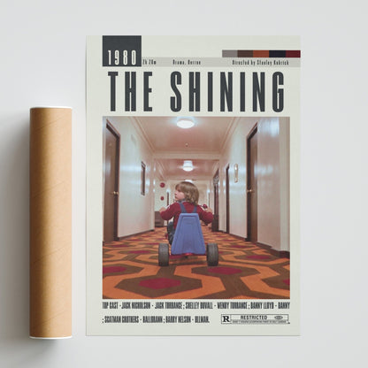 The Shining Poster | Stanley Kubrick Movies - 98typesModern Minimal Movies