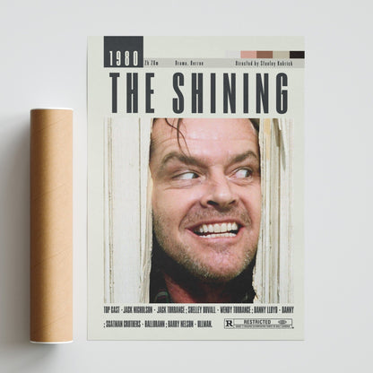 The Shining Poster | Stanley Kubrick Movies - 98typesModern Minimal Movies