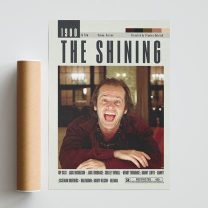 The Shining Poster | Stanley Kubrick Movies - 98typesModern Minimal Movies