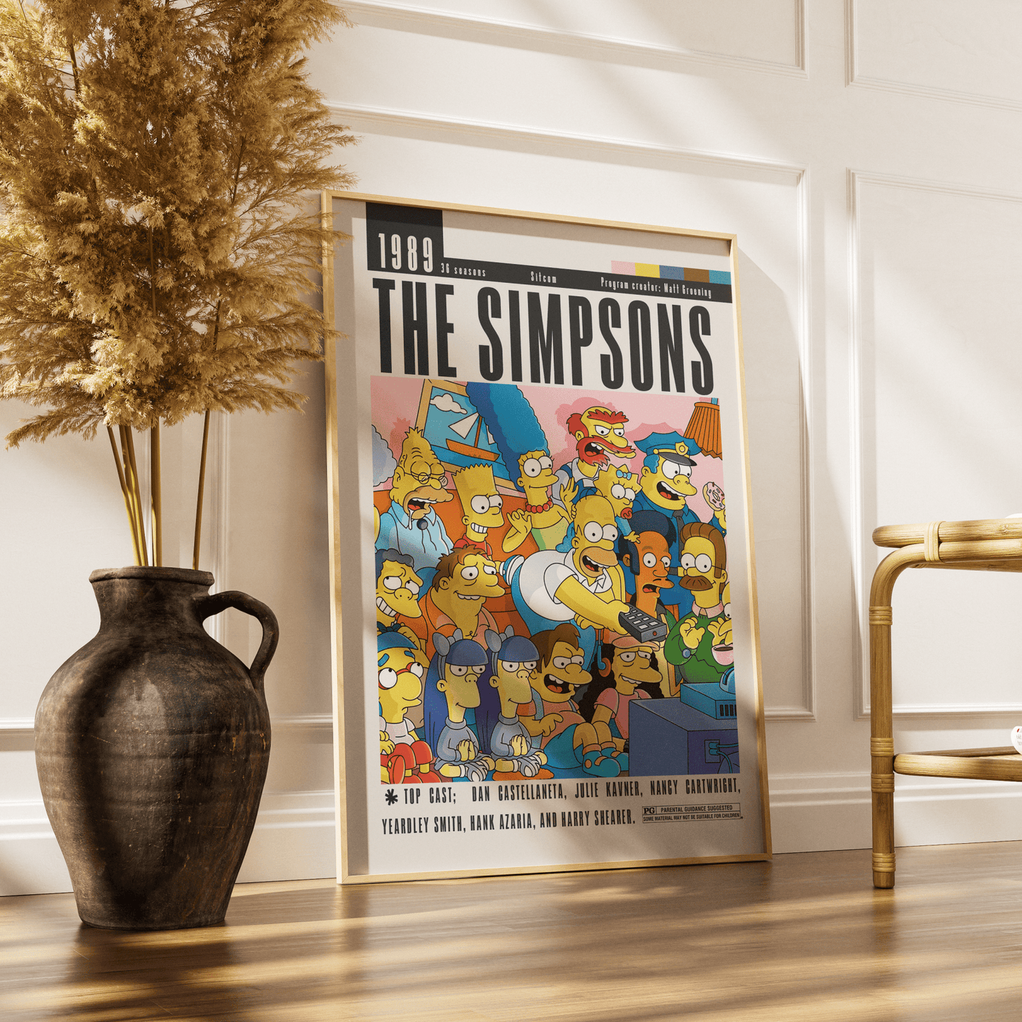 The Simpsons Posters - 98typesModern Minimal Movies