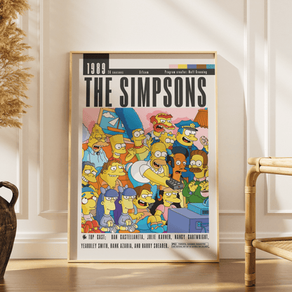 The Simpsons Posters - 98typesModern Minimal Movies