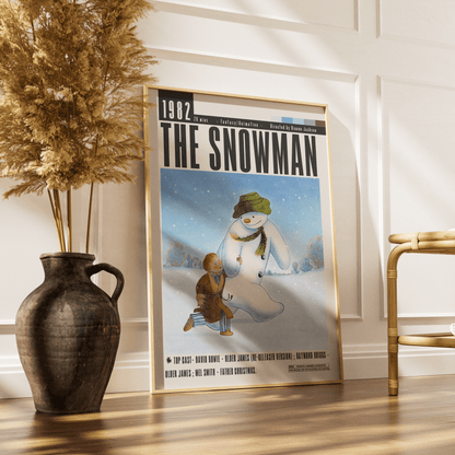 The Snowman (1982) Poster - 98typesModern Minimal Movies