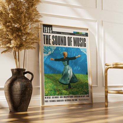The Sound of Music (1965) Poster - 98typesModern Minimal Movies