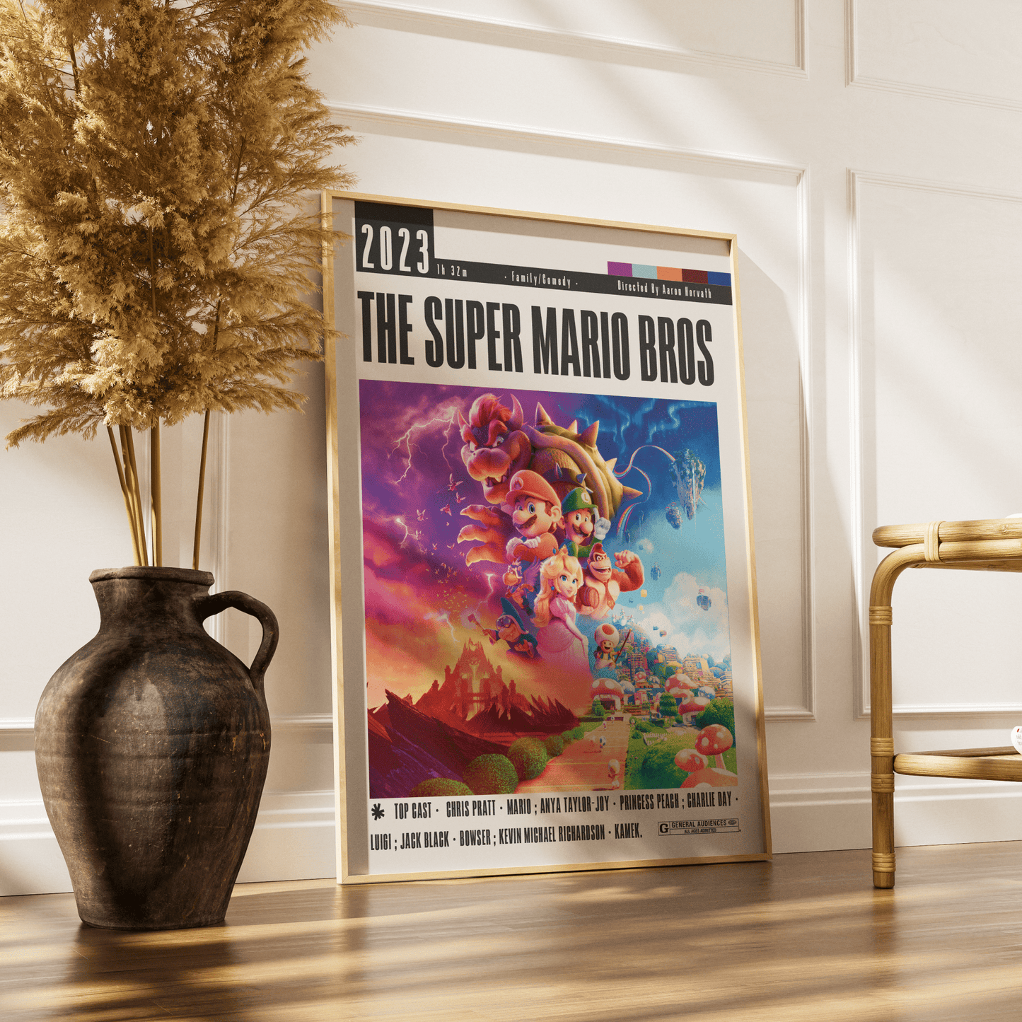 The Super Mario Bros Poster | Aaron Horvath Movies - 98typesModern Minimal Movies