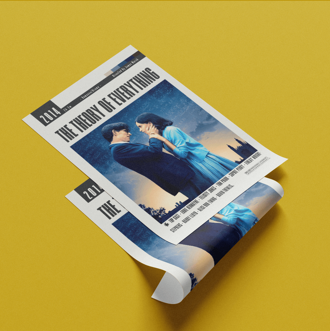 The Theory of Everything Movies 2014 Posters - 98typesModern Minimal Movies