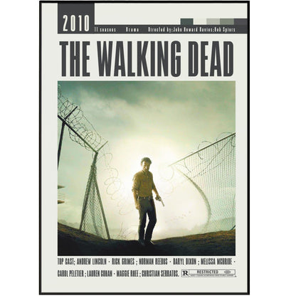 The Walking Dead TV Series Posters - 98typesModern Minimal Movies