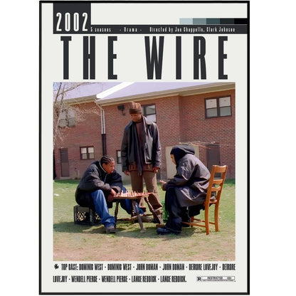 The Wire Poster | David Simon Movies - 98types