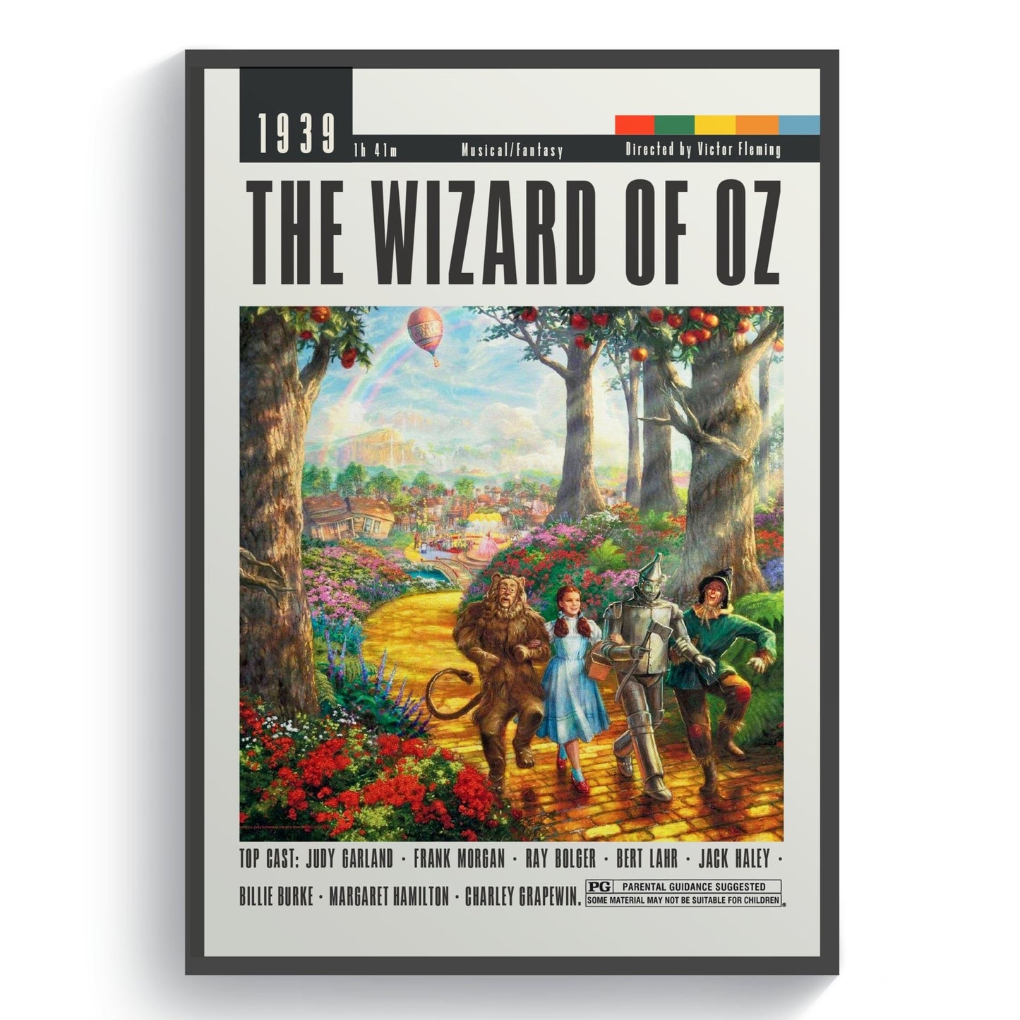 The Wizard of Oz Movie Posters - 98typesModern Minimal Movies