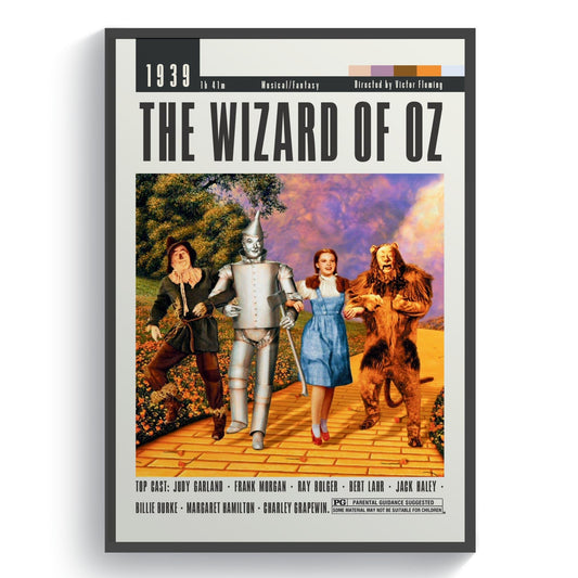 The Wizard of Oz Movie Posters - 98typesModern Minimal Movies