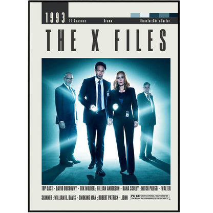 The X Files Posters | Chris Garter Movies - 98typesModern Minimal Movies