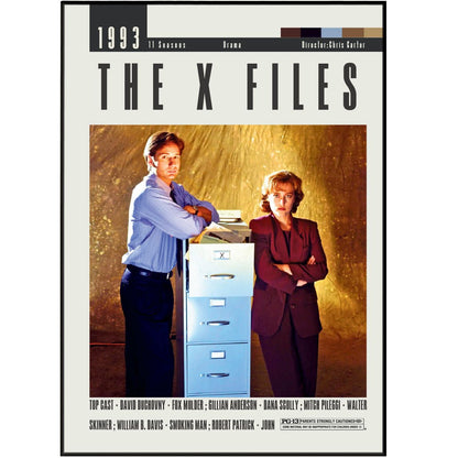 The X Files Posters | Chris Garter Movies - 98typesModern Minimal Movies