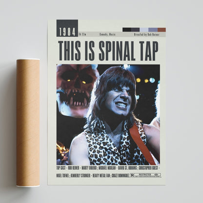 This is Spinal Tap Poster | Rob Reiner Movies - 98typesModern Minimal Movies