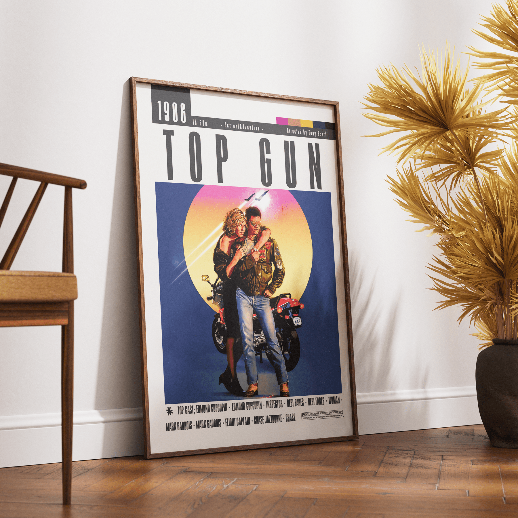 Top Gun 1986 Movie Posters - 98typesModern Minimal Movies