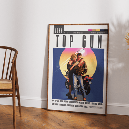 Top Gun 1986 Movie Posters - 98typesModern Minimal Movies