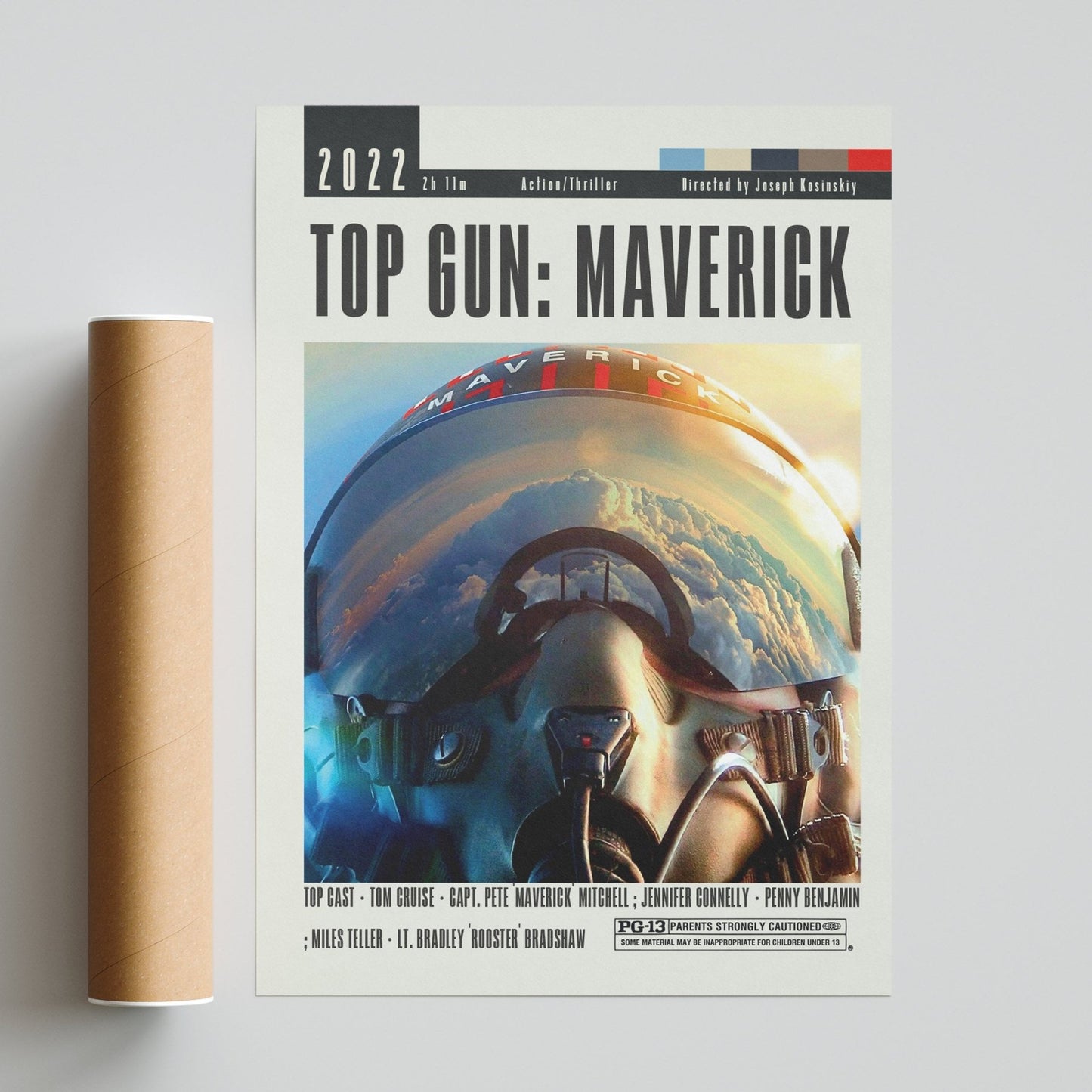 Top Gun: Maverick Poster | Joseph Kosinski Movies - 98typesModern Minimal Movies