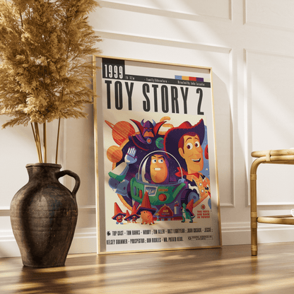 Toy Story 2 (1999) Movie Posters - 98typesModern Minimal Movies