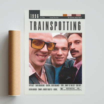 Trainspotting Poster | Danny Boyle Movies - 98typesModern Minimal Movies