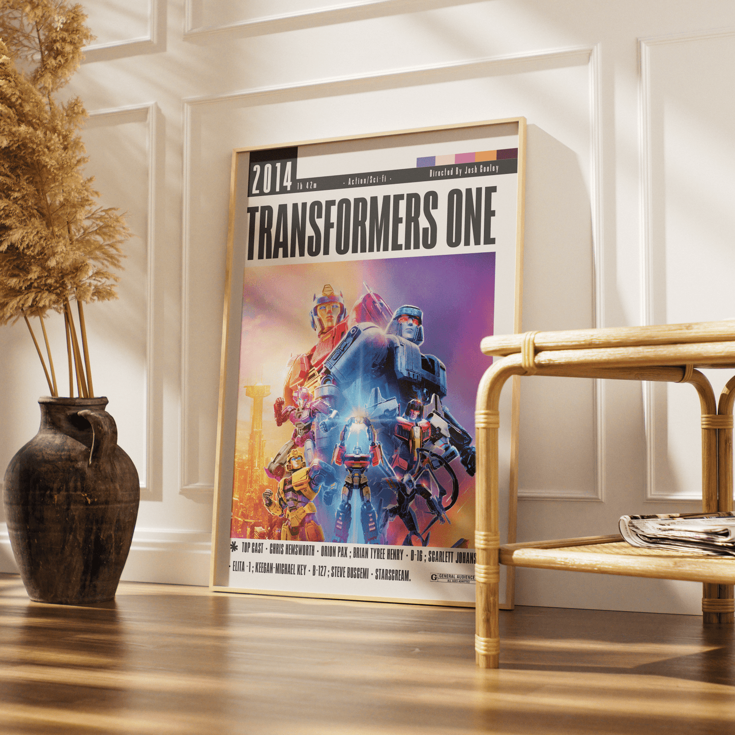 Transformers One (2024) Movie Poster - 98typesModern Minimal Movies