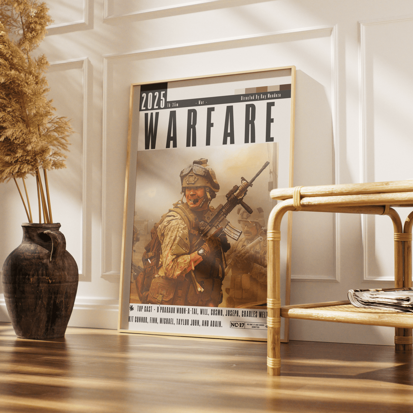 Warfare (2025) Film Posters - 98typesModern Minimal Movies