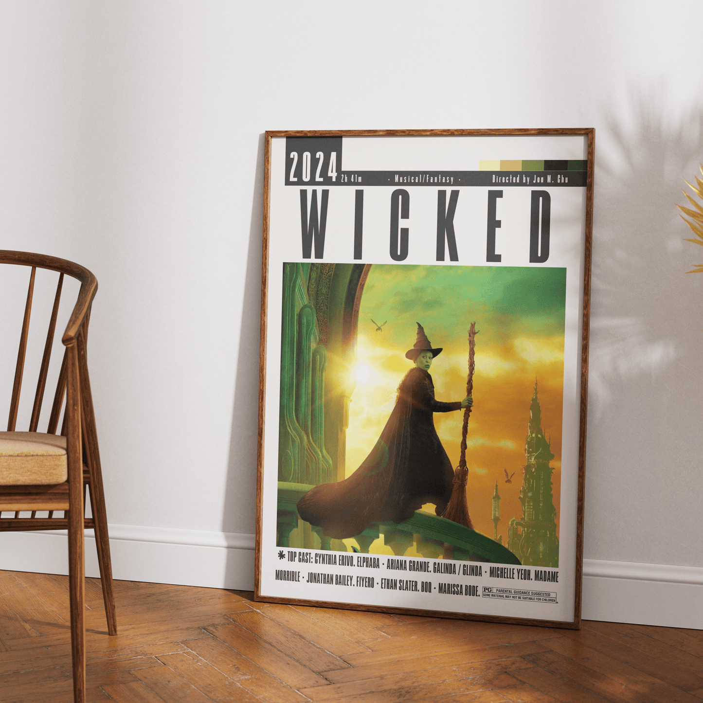 Wicked Movies Poster - 98typesModern Minimal Movies