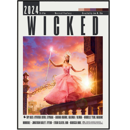 Wicked Movies Posters - 98typesModern Minimal Movies
