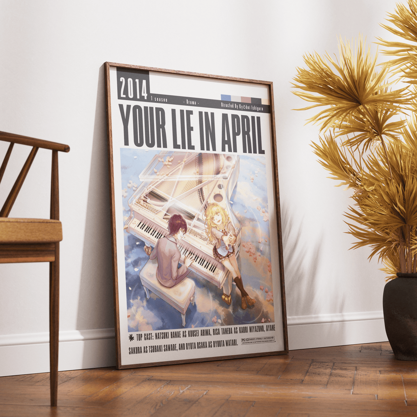 Your Lie in April Film Posters - 98typesModern Minimal Movies