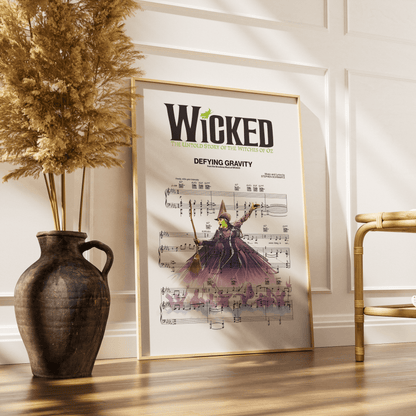 Wicked - Defying Gravity Music Print - 98typesMusic