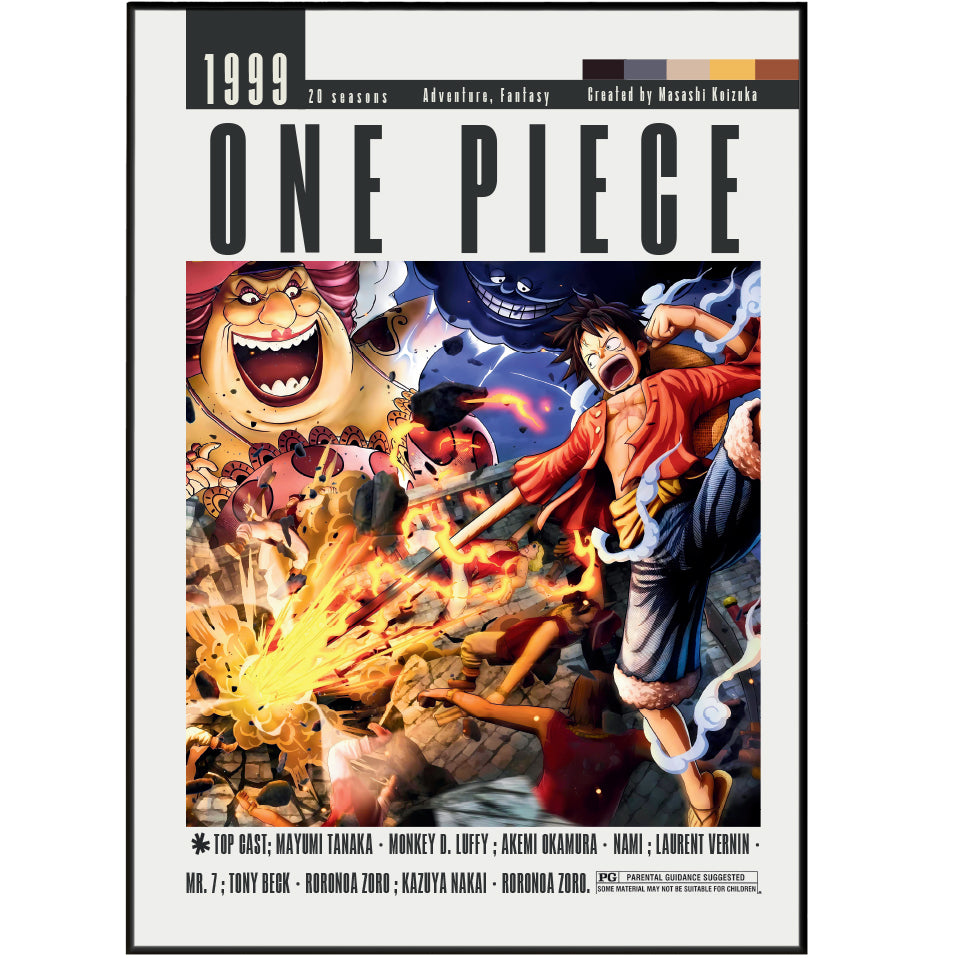 One Piece (1999) Anime Posters