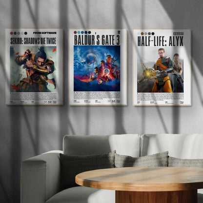playstation game poster
pc gaming poster
game art print
gaming artwork
minimalist game poster Video Games Posters - 98types