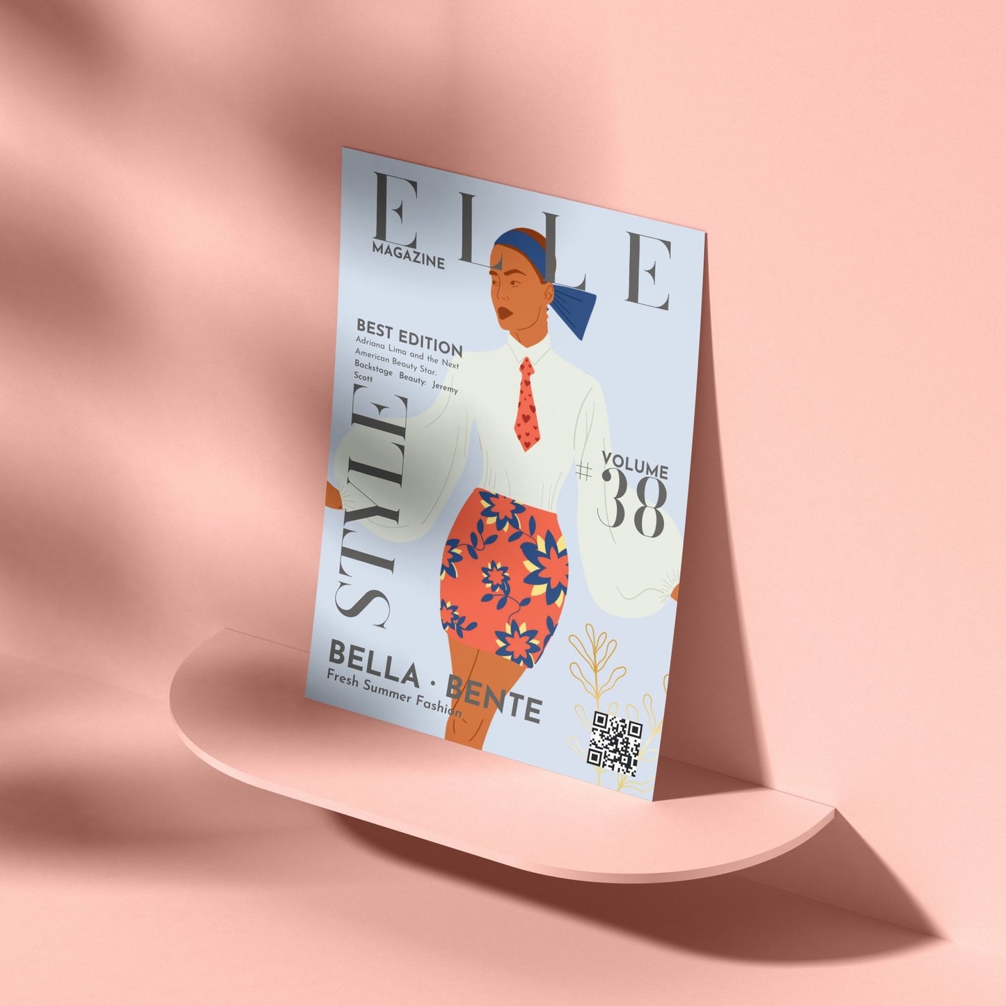 Elle 38 Magazine Cover Posters - 98typessong lyric prints