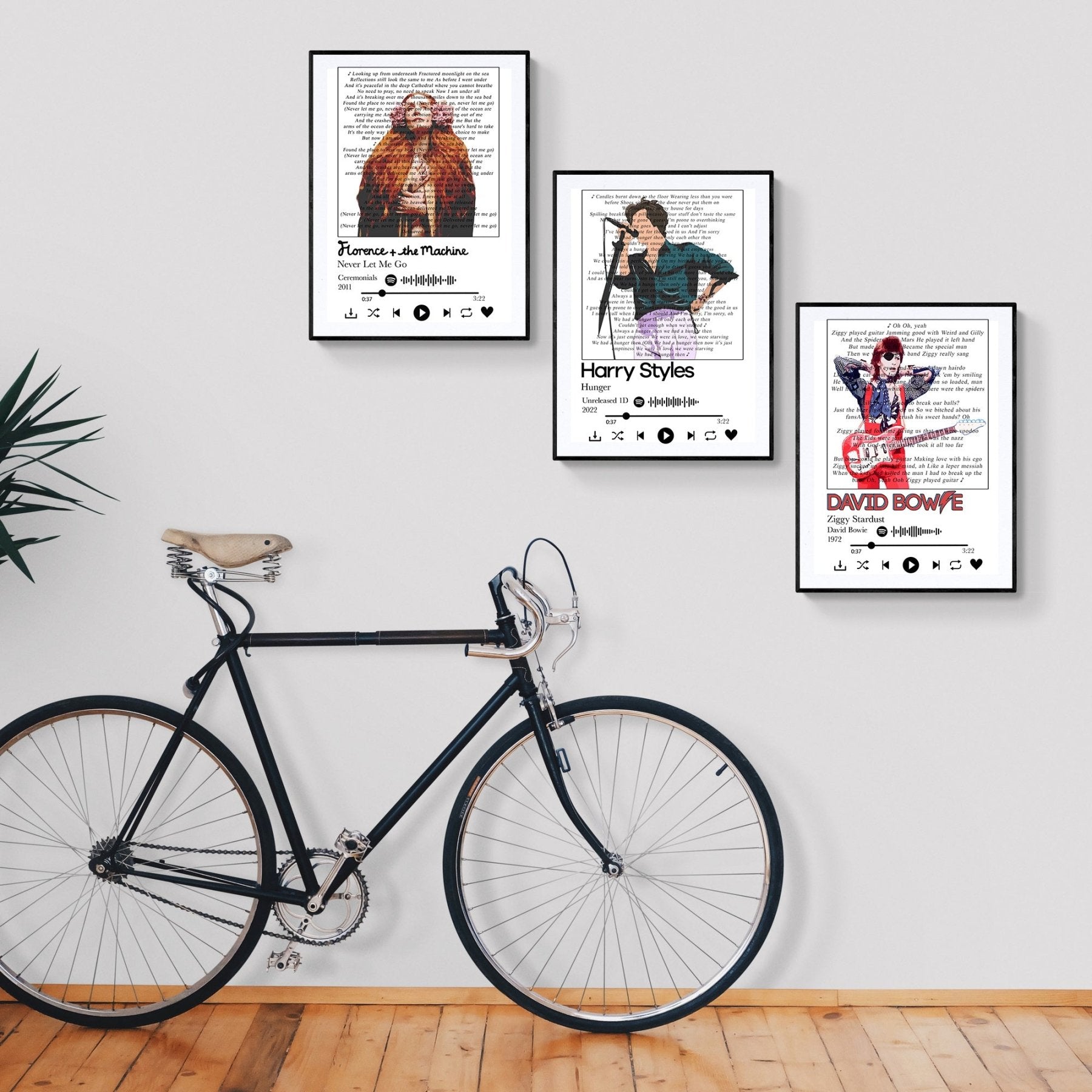 Florence and the Machine - Never let me go Lyrics Prints - 98typessong lyric prints