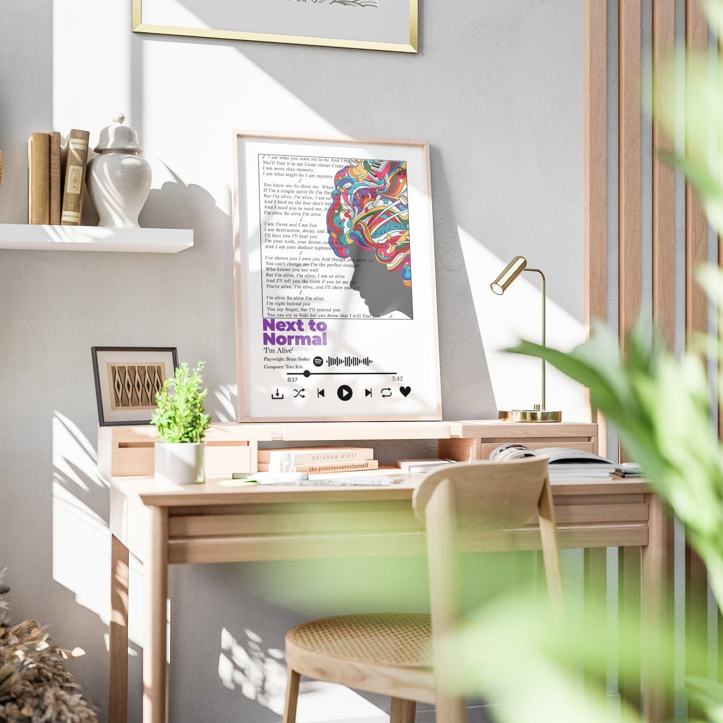 Next to Normal - I'm Alive Prints - 98typessong lyric prints