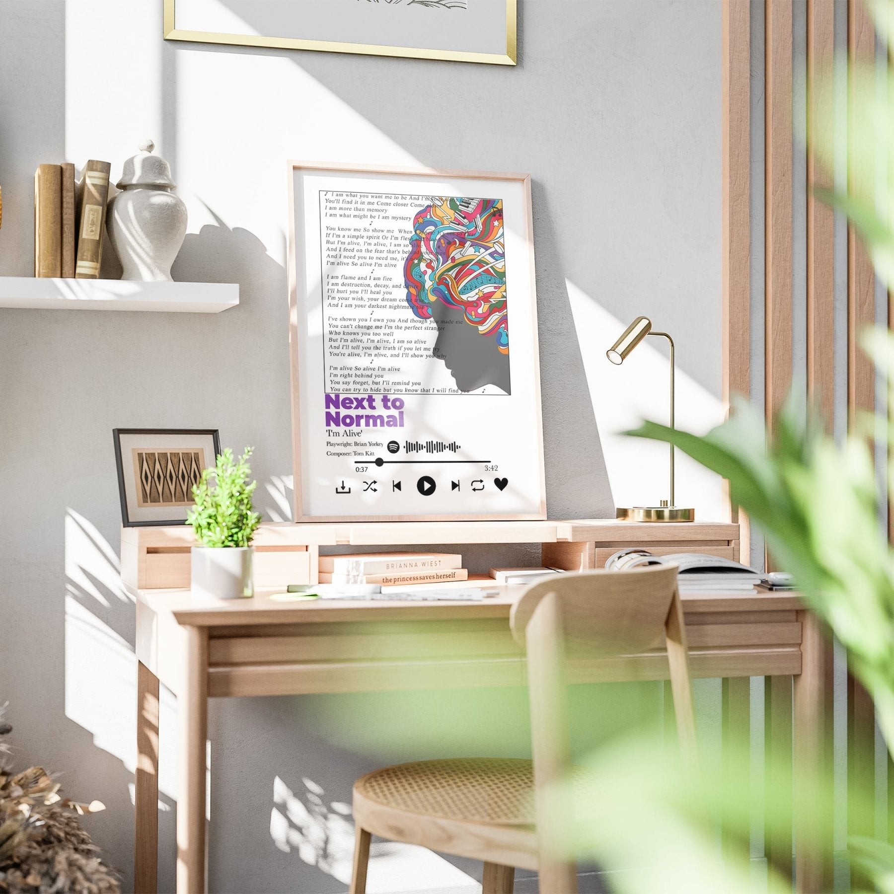 Next to Normal - I'm Alive Prints - 98typessong lyric prints