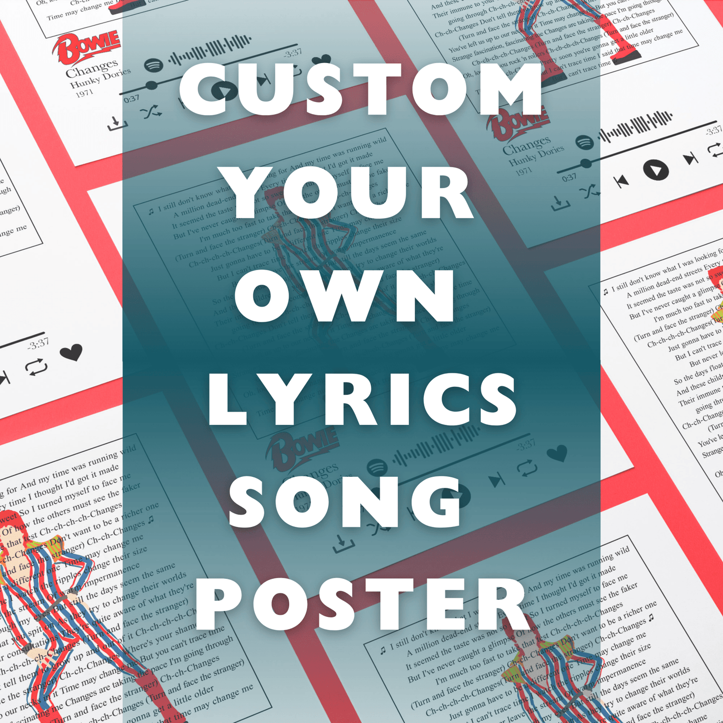 Taylor Swift - Cardigan Lyrics Prints - 98typessong lyric prints