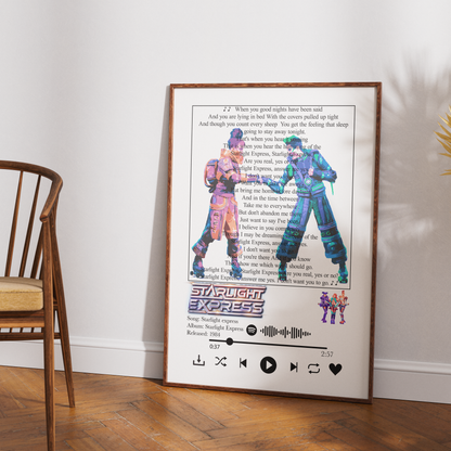 Starlight Express – Starlight Express Lyrics Poster