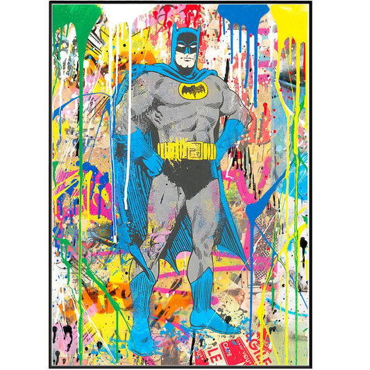 Mr. Brainwash Batman 2019 Poster - 98typesstreet art