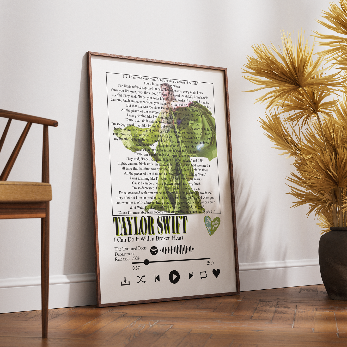 Taylor Swift – I Can Do It With a Broken Heart Poster