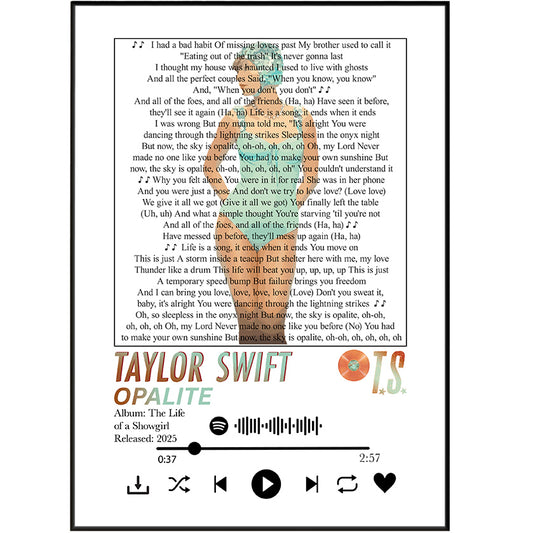 Taylor Swift – Opalite Poster