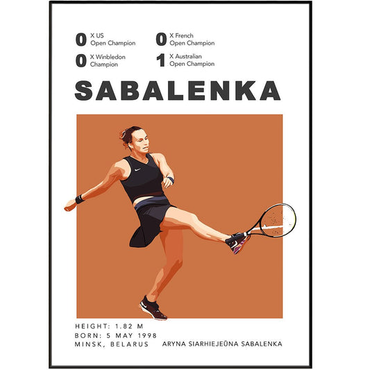 Aryna Sabalenka Tennis Posters - 98typesTennis Posters