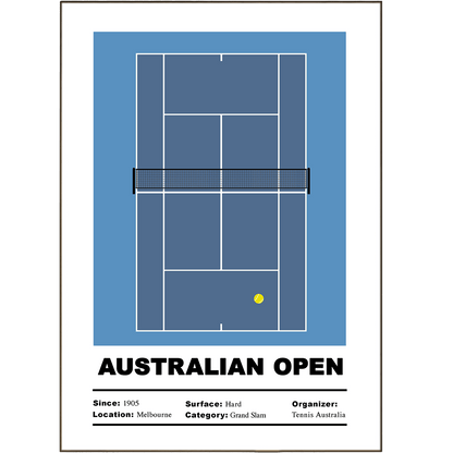 Australian Open Tennis Posters - 98typesTennis Posters