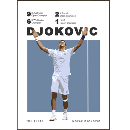 Novak Djokovic Tennis Posters - 98typesTennis Posters