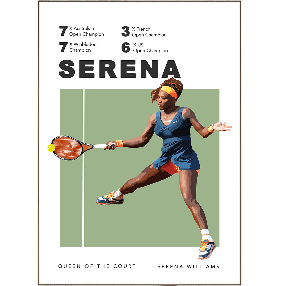 Serena Williams Tennis Posters - 98typesTennis Posters