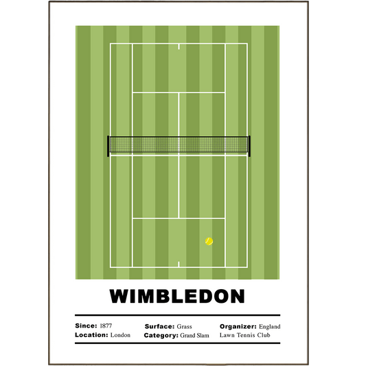 Wimbledon Tennis Posters - 98typesTennis Posters