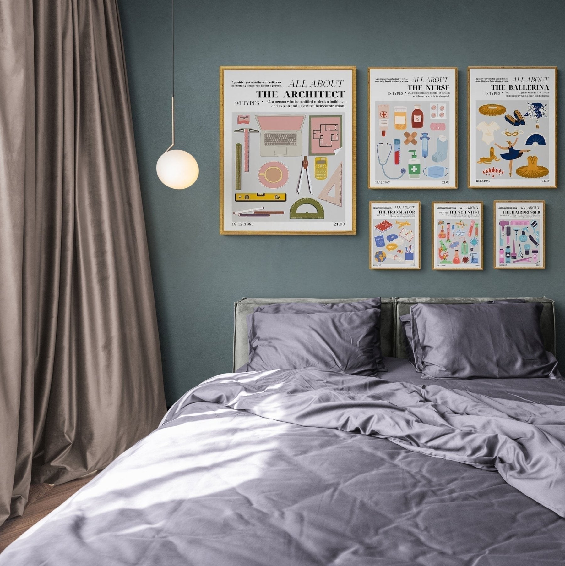 The Peaceful Personality Poster - 98typesthe Personality Poster